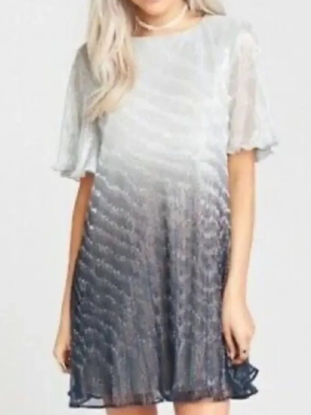 Show Me Your Mumu Jenner Dress ~ Metallic Ombre